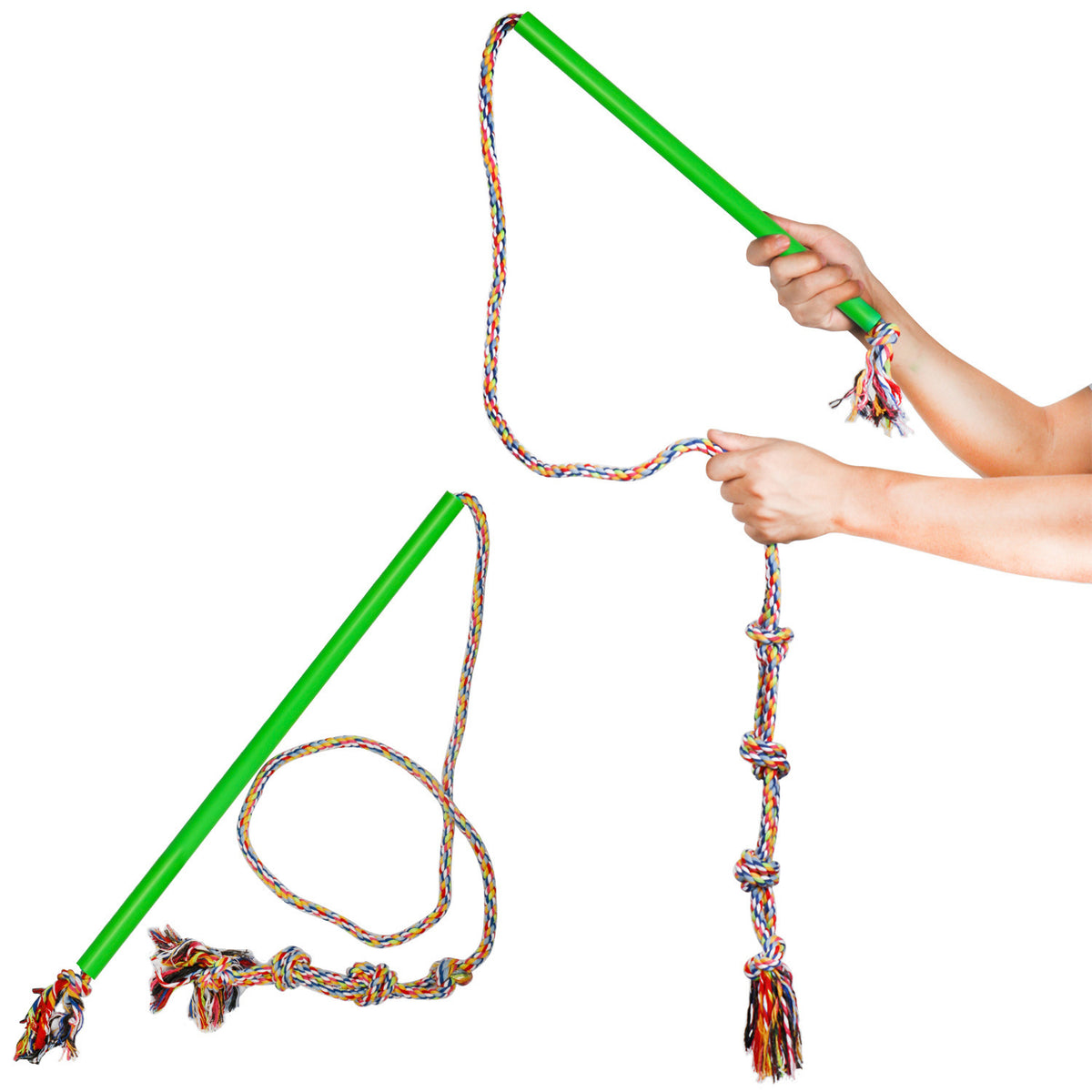 Interactive Flirt Pole - Chase & Exercise Toy for Dogs