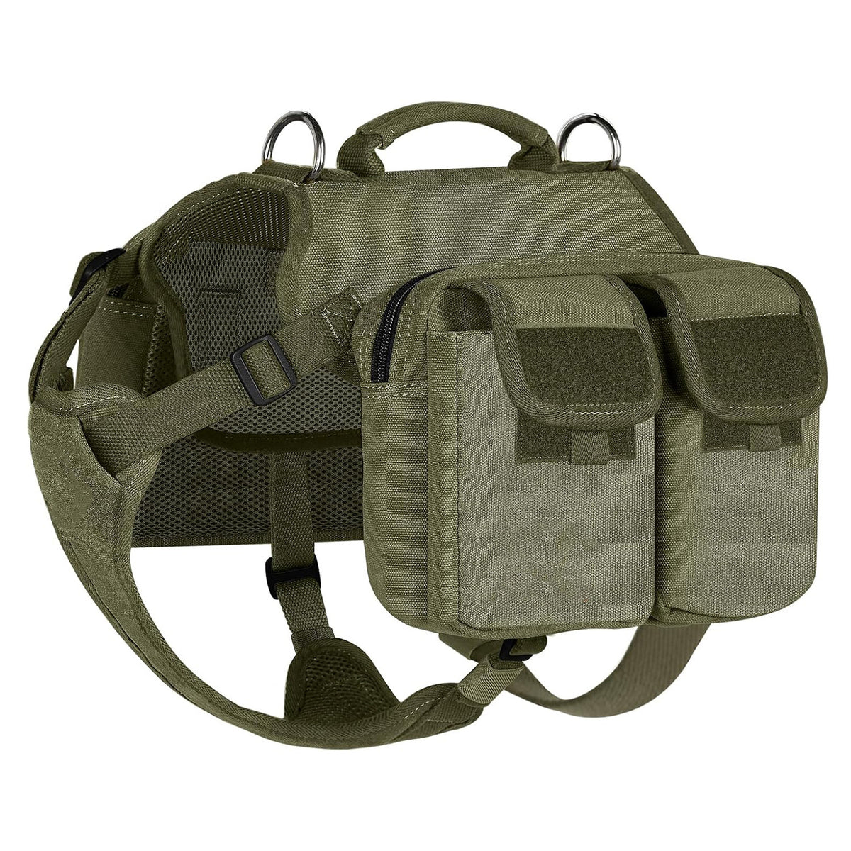 Dog Hiking Backpack - Adventure Saddle Bag Harness